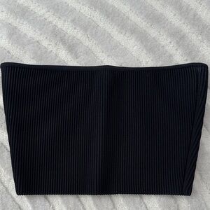 Babaton Charcoal Ribbed Top